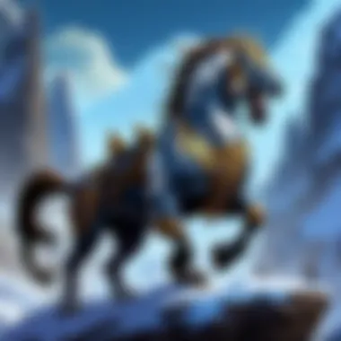 Close-up of an intricately designed mount showcasing its unique features