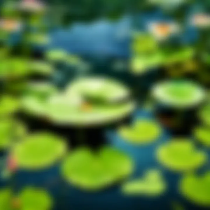 Eco-Friendly Lily Pad Habitat
