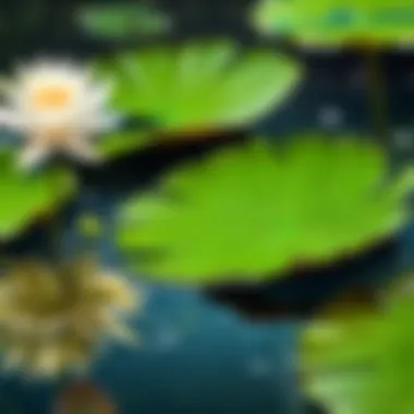 Graceful Lily Pad in Bloom