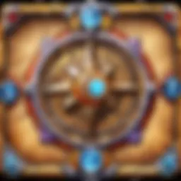 A close-up of a digital card game interface showcasing unique gameplay mechanics