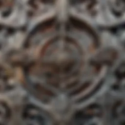 Intricate Iron Patterns in Virtual Worlds