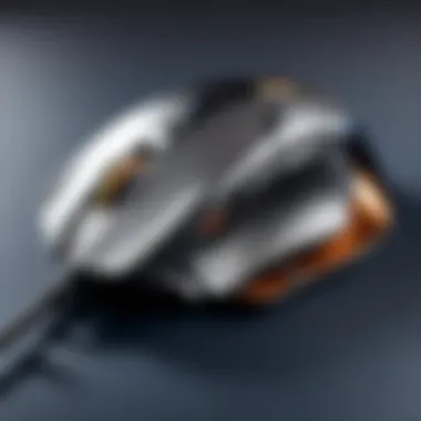 Ergonomic Design of Left-Handed Gaming Mouse Innovative left-handed gaming mouse designed for comfort and efficiency.