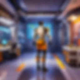 Inside an Overwatch secret lab filled with advanced technology