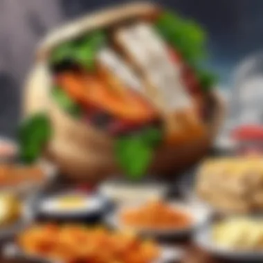 Raviolos in a Nutritious and Balanced Meal A balanced meal featuring Raviolos alongside vegetables and protein.