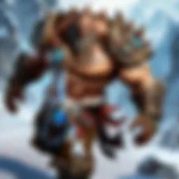 A dynamic scene from a Blizzard game showcasing a group of characters engaged in a coordinated run.