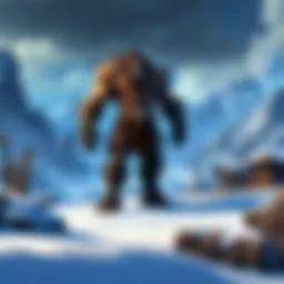 A breathtaking landscape from a popular Blizzard game showcasing stunning graphics and immersive design