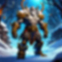 A vibrant scene showcasing a seasonal event in a popular Blizzard game