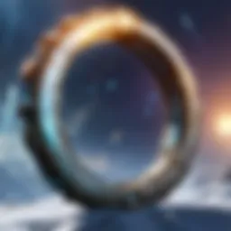 The concept art of the First Light Ring showcasing its ethereal design