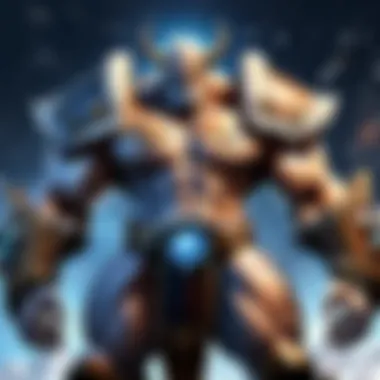 Intricate artwork depicting a lesser-known hero from Blizzard lore