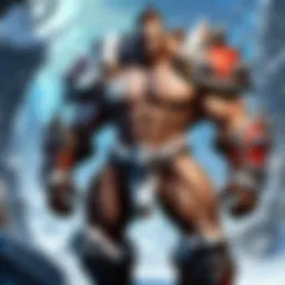 Strategic gameplay session showcasing Blizzard characters