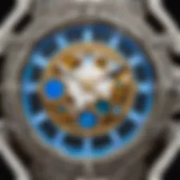 An intricate design of a Wow Watch featuring vibrant colors and symbols from Blizzard games.