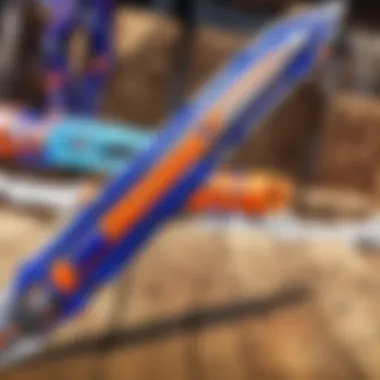 The Competitive Edge of the Nerf Vantage Sword A competitive setting where the Nerf Vantage Sword is in action