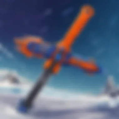 The Unique Design of the Nerf Vantage Sword Detailed view of the Nerf Vantage Sword design showcasing its unique features