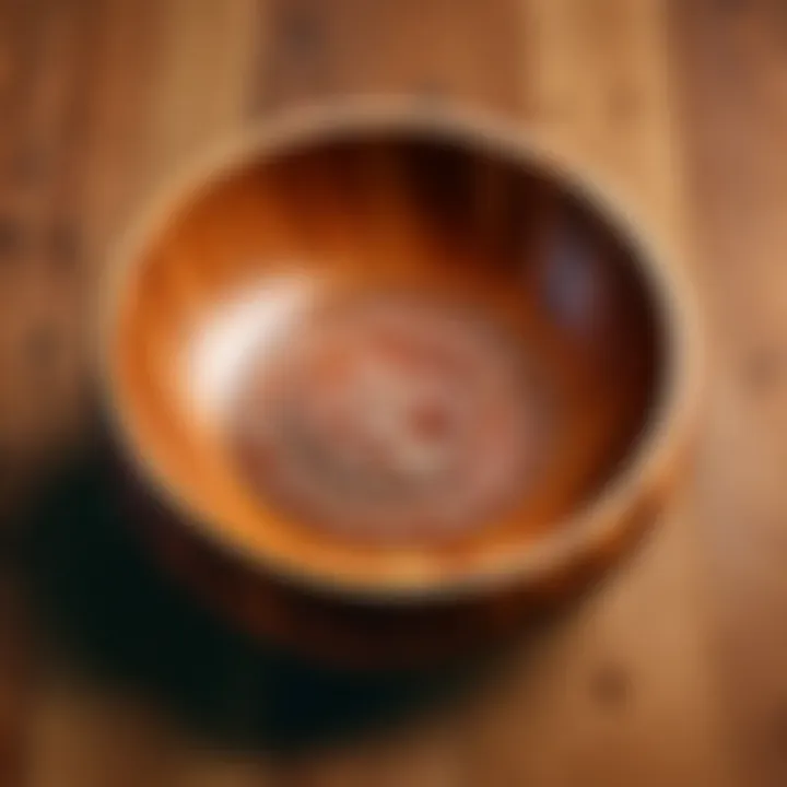 Assorted wooden bowls representing diverse cultural designs