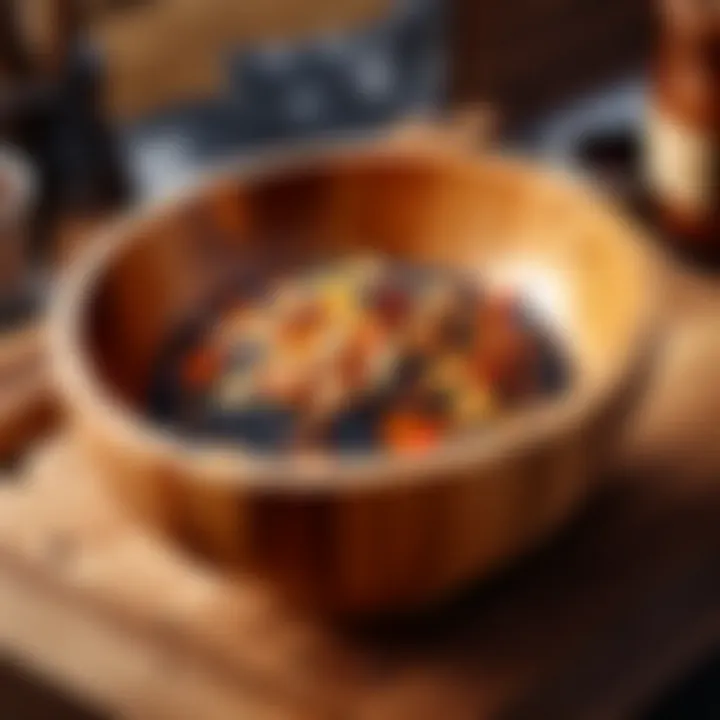 Sustainable sourcing of wood for bowl production