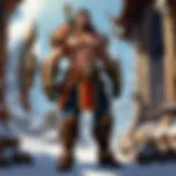 Artistic representation of a thirst mission in a fantasy realm