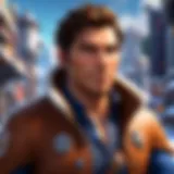 Character portraying a diverse range of emotions through voice acting