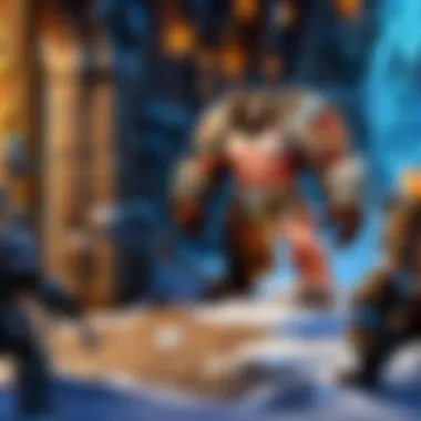 Teamwork in Raids: A Key Gameplay Element A group of players engaging in a raid, emphasizing teamwork.