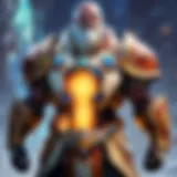Representation of the Worldstone's mystical aura