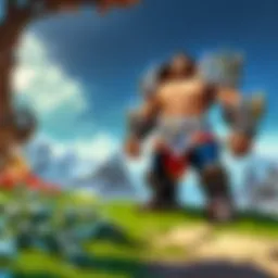 Magical World of Warcraft landscape