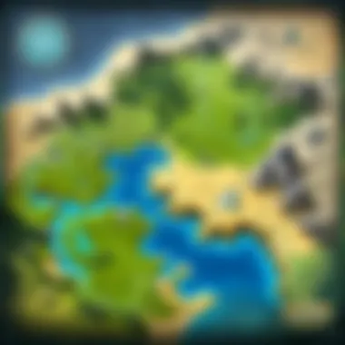 Map of New Zones in Shadowlands A detailed map showcasing the new zones in Shadowlands.