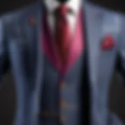 Exquisite Suit Fabric Texture