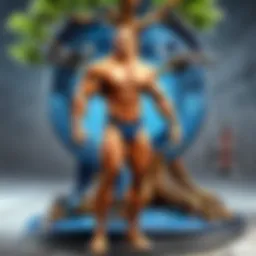 Fitness workout equipment in gym