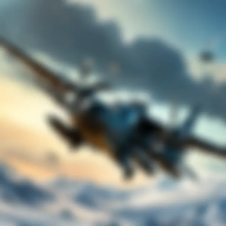 Offensive countermeasures in flight escape