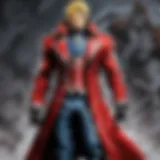 The iconic red coat worn by the protagonist, symbolizing determination and courage.