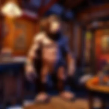 A selection of in-game beverages available at the Funky Monkey Inn, highlighting its unique offerings.