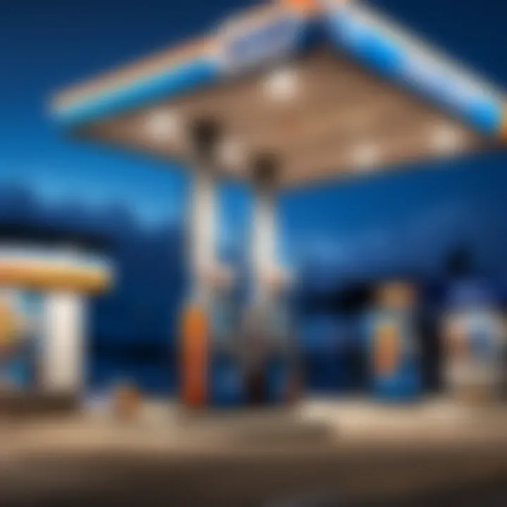 Gas station quest in Blizzard games illustration