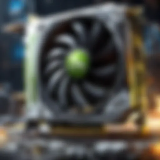 Futuristic NVIDIA GPU Design