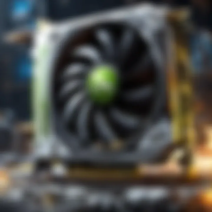 Futuristic NVIDIA GPU Design