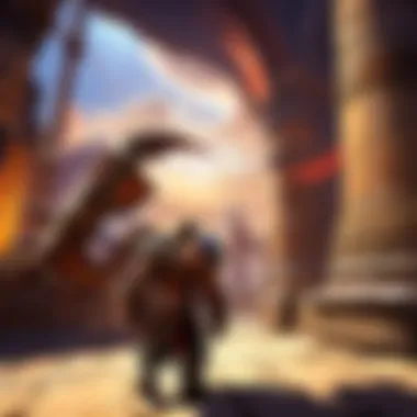 Illustration depicting the advantages of gladiator carry in gameplay