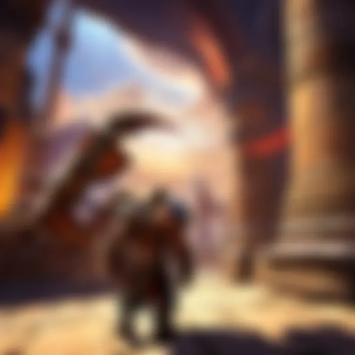 Illustration depicting the advantages of gladiator carry in gameplay