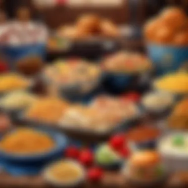 Societal Trends in Food Preferences A visually striking representation of social trends influencing food preferences