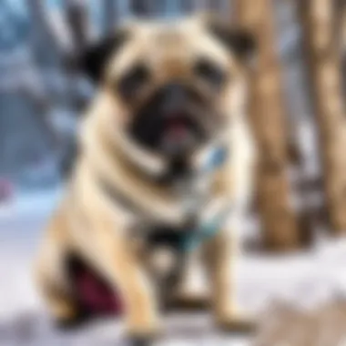 Happy Pug Owner