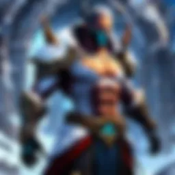 An ethereal depiction of hexing magic in a fantasy realm