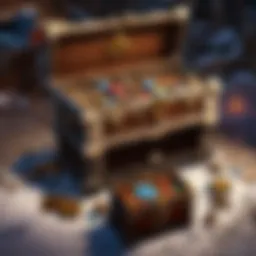 Overview of hidden stash items in a Blizzard game environment