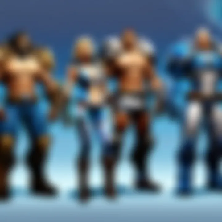 Historical evolution of character alliances in Blizzard universes