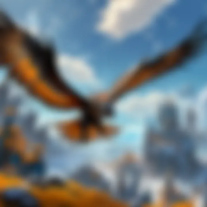 Infographic showing renown levels required for flight