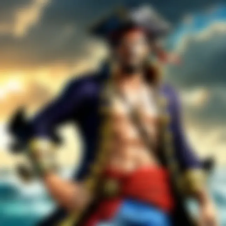 Enigmatic Pirate Captain