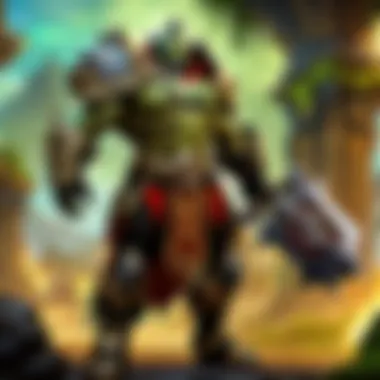 Heroes of the Legion Iconic characters from the Legion expansion in a dramatic pose