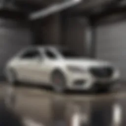 Luxurious Car Display in Spacious Garage