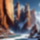Majestic Cliff Formation in Blackrock