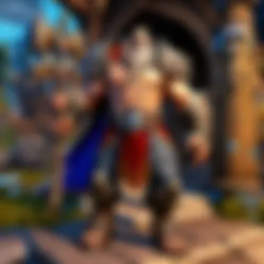 A character in World of Warcraft reaching max level