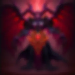 Mephisto's menacing presence in the Blizzard universe