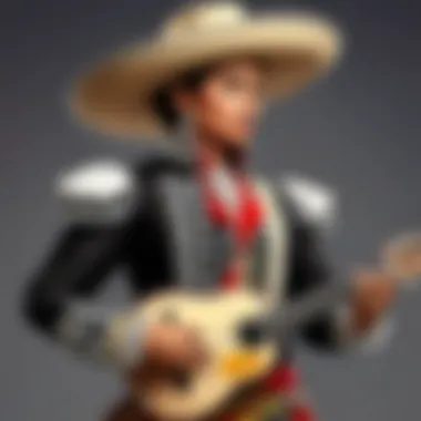 Modern Mariachi outfit interpretation