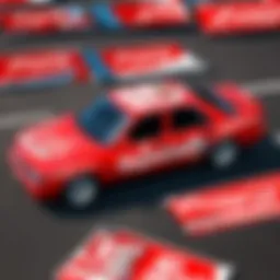 Innovative vehicle advertising
