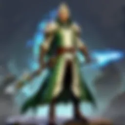 Mystic Sage casting powerful spells in FF14